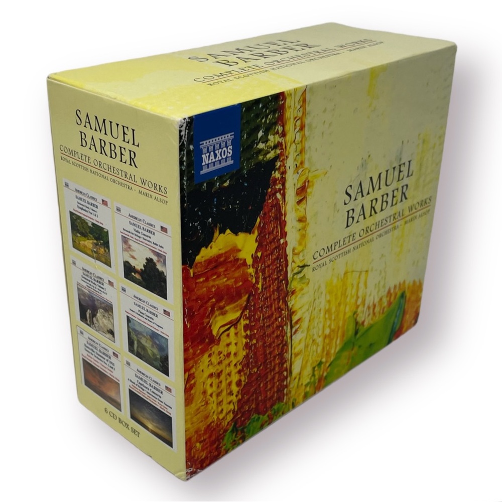 Samuel Barber Complete Orchestral Works (Audio CD)